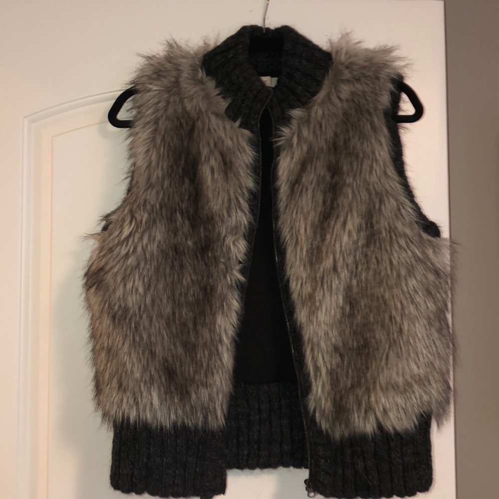 Loft Faux Fur Vest